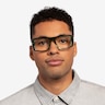 Sonny Clear Green Tortoise AcetateEyeglass Frames for Men from EyeBuyDirect