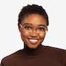 Bree Clear Beige AcetateEyeglass Frames for Women from EyeBuyDirect