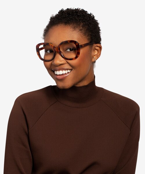 Tess Écailles AcétateMontures de lunettes de vue pour Femmes d'EyeBuyDirect