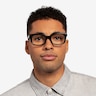 Kit Black AcetateEyeglass Frames for Men from EyeBuyDirect