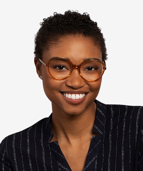 Pure Orange Alternative MaterialsEyeglass Frames for Women from EyeBuyDirect