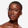 Natural Clear Pink AcétateMontures de lunettes de vue pour Femmes d'EyeBuyDirect