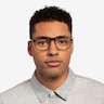Ozone Clear Dark Green AcétateMontures de lunettes de vue pour Hommes d'EyeBuyDirect
