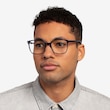 Conscious Clear Blue Alternative MaterialsEyeglass Frames for Men from EyeBuyDirect