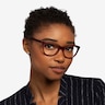 Felicity Burgundy Gold AcetateEyeglass Frames for Women from EyeBuyDirect