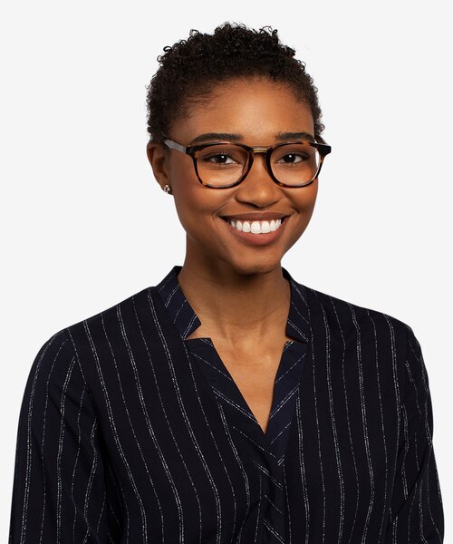 Casting Tortoise Gold AcetateEyeglass Frames for Women from EyeBuyDirect