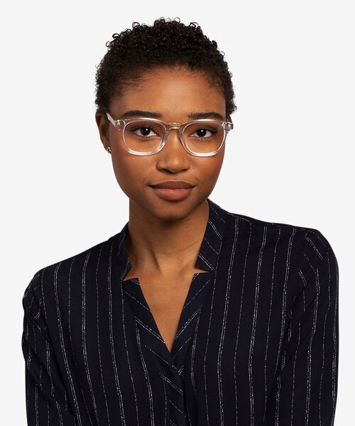 Casting Clear Gold AcetateEyeglass Frames for Women from EyeBuyDirect