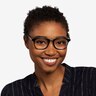 Casting Black Gold AcetateEyeglass Frames for Women from EyeBuyDirect