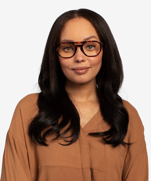 Stratum Tortoise AcetateEyeglass Frames for Women from EyeBuyDirect