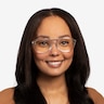 Stratum Clear AcetateEyeglass Frames for Women from EyeBuyDirect