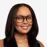 Stratum Black AcetateEyeglass Frames for Women from EyeBuyDirect