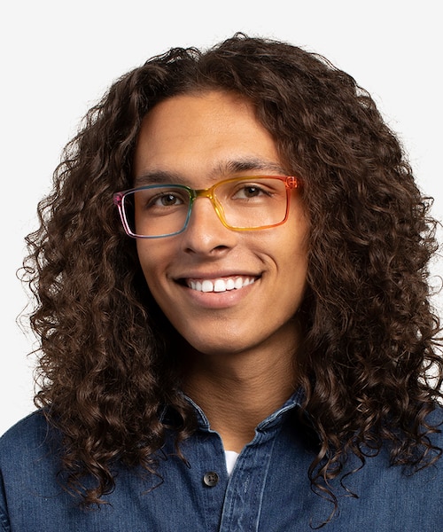 Unity Rainbow PlasticEyeglass Frames for Men from EyeBuyDirect