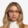 Optimist Rainbow PlasticEyeglass Frames for Women from EyeBuyDirect