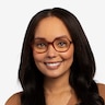 Pigment Terracotta Red AcetateEyeglass Frames for Women from EyeBuyDirect