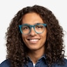 Boreal Aqua Blue AcetateEyeglass Frames for Men from EyeBuyDirect