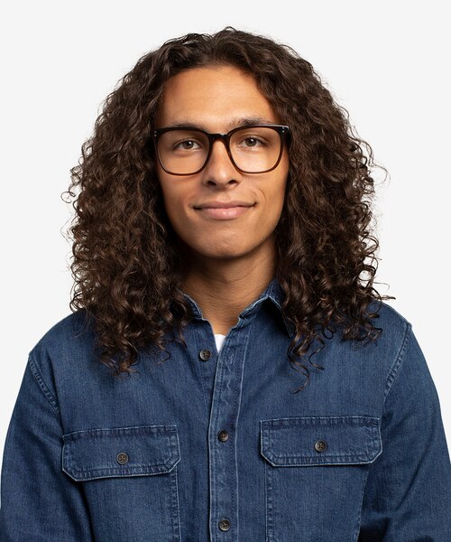 Boreal Clear Brown AcetateEyeglass Frames for Men from EyeBuyDirect