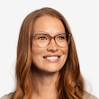 Destin Clear Brown AcetateEyeglass Frames for Women from EyeBuyDirect