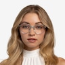 Niagara Clear Green AcetateEyeglass Frames for Women from EyeBuyDirect