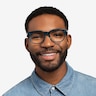 Adriatic Clear Blue AcetateEyeglass Frames for Men from EyeBuyDirect