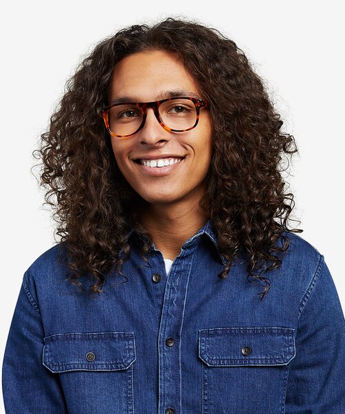 Galveston Tortoise AcetateEyeglass Frames for Men from EyeBuyDirect
