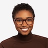 Oscar Brown   Pink AcétateMontures de lunettes de vue pour Femmes d'EyeBuyDirect