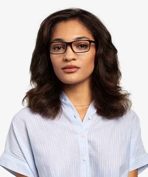 Jonas Tortoise   Black AcetateEyeglass Frames for Women from EyeBuyDirect