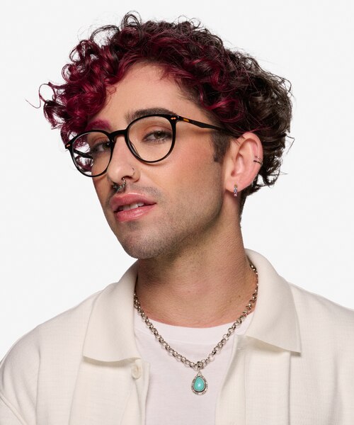 Sammy Black AcetateEyeglass Frames for Men from EyeBuyDirect