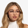Faubourg Transparent AcétateMontures de lunettes de vue pour Femmes d'EyeBuyDirect