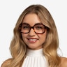 Provence Tortoise AcetateEyeglass Frames for Women from EyeBuyDirect