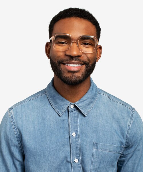 Provence Champagne AcetateEyeglass Frames for Men from EyeBuyDirect