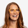 Mileva Orange AcetateEyeglass Frames for Women from EyeBuyDirect