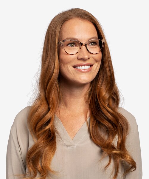 Cali Ivory Tortoise AcetateEyeglass Frames for Women from EyeBuyDirect