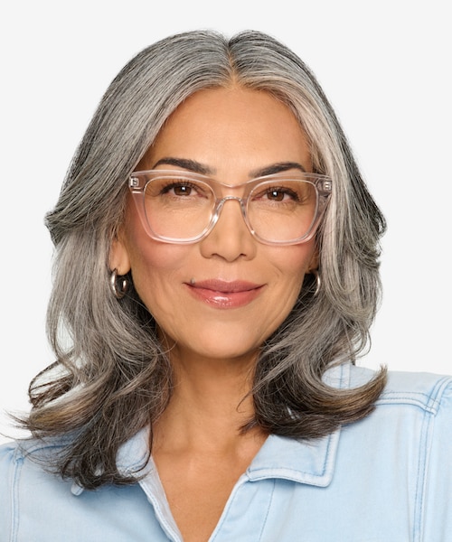 Cassie Clear AcetateEyeglass Frames for Women from EyeBuyDirect