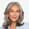 Cassie Clear AcetateEyeglass Frames for Women from EyeBuyDirect