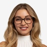 Nobel Clear Green AcetateEyeglass Frames for Women from EyeBuyDirect