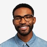 Nobel Black AcetateEyeglass Frames for Men from EyeBuyDirect