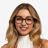 Nobel Black AcetateEyeglass Frames for Women from EyeBuyDirect