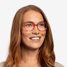 Anemone Clear Pink AcetateEyeglass Frames for Women from EyeBuyDirect