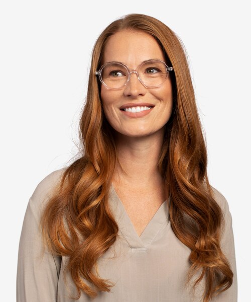 Anemone Clear AcetateEyeglass Frames for Women from EyeBuyDirect