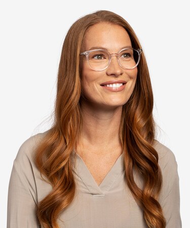Clear Janice -  Acetate Eyeglasses
