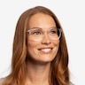 Janice Clear AcetateEyeglass Frames for Women from EyeBuyDirect