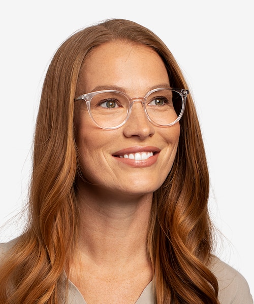 Janice Clear AcetateEyeglass Frames for Women from EyeBuyDirect