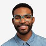 Domingo Blue AcetateEyeglass Frames for Men from EyeBuyDirect