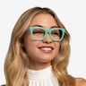 Lunar Vert AcétateMontures de lunettes de vue pour Femmes d'EyeBuyDirect