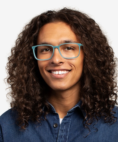 Tony Blue AcetateEyeglass Frames for Men from EyeBuyDirect