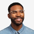 Outside Brown AcetateEyeglass Frames for Men from EyeBuyDirect