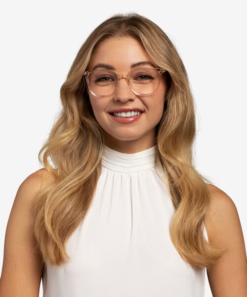 Outside Brown AcetateEyeglass Frames for Women from EyeBuyDirect