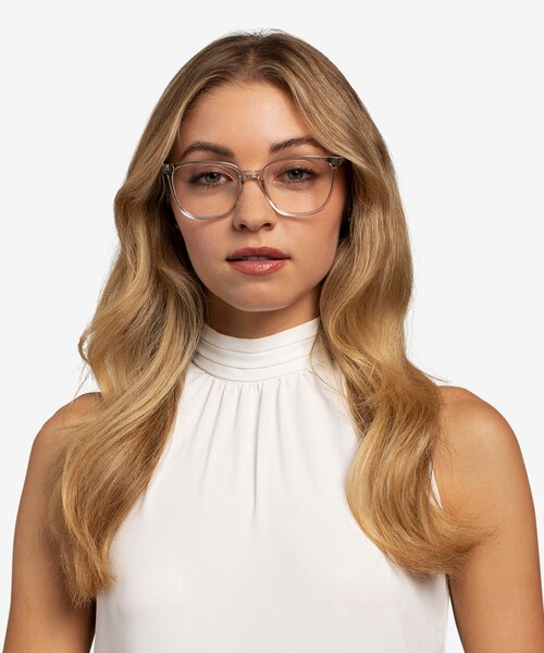 Outside Gray AcetateEyeglass Frames for Women from EyeBuyDirect