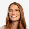 Apogee Clear Brown AcetateEyeglass Frames for Women from EyeBuyDirect