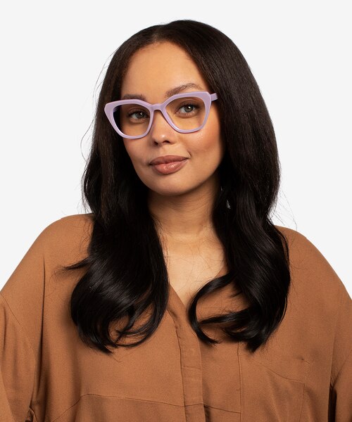 Judy Purple AcetateEyeglass Frames for Women from EyeBuyDirect